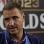 Rangers-exec-Chris-Young-speaks-during-2023-World-Series